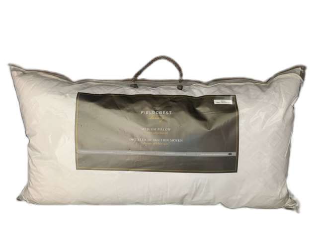 Fieldcrest medium down alternative pillow outlet