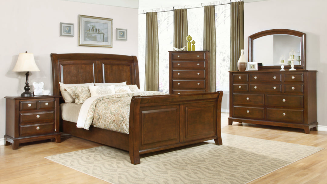 QUEEN SIZE- (COLOSSUS BROWN- 8 PC.)- BEDROOM SET- TEXT OR WHATSAPP 416 319 8851 FOR STOCK AVAILABILITY BEFORE PAYING