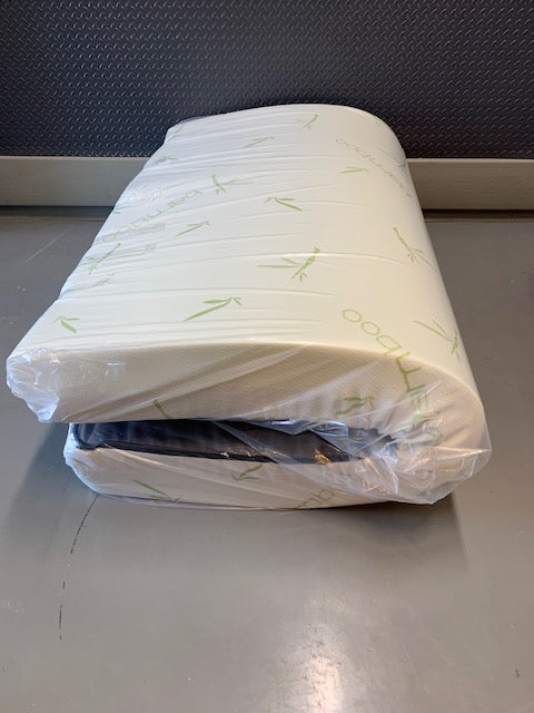 KING SIZE- (MAYOR BAMBOO)- 6.5" THICK CANADIAN MADE FOAM MATTRESS- FACTORY SELECT FABRIC