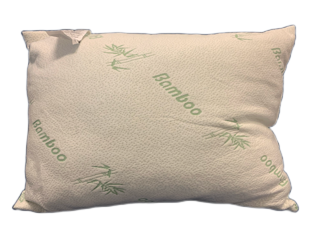 QUEEN SIZE- (BAMBOO LUXURY TOUCH)- MEDIUM FIRM- CANADIAN MADE PILLOW