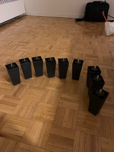 (1867 BLACK)- 75" LONG- REVERSIBLE- 3 SEATER FABRIC SECTIONAL SOFA