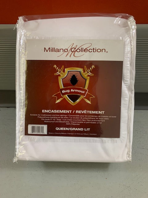 QUEEN SIZE- (MILANO WATERPROOF)- BED BUG COVER