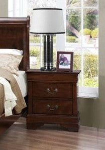 (LP CHERRY TI)- WOOD NIGHT STAND