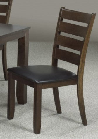 (3015 DISCO BROWN)- WOOD- DINING CHAIR- INVENTORY CLEARANCE- ONLY 2 CHAIRS LEFT