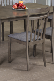 (3115 GREY)- WOOD DINING CHAIR- 2 PCS. ON INVENTORY CLEARANCE- MORE THAN 2 OUT OF STOCK UNTIL JANUARY 21, 2026