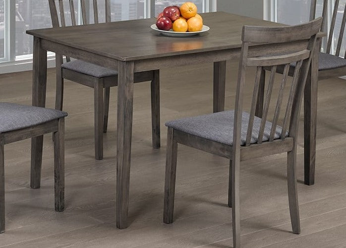 (3116 GREY- 1)- 48" LONG- WOOD DINING TABLE