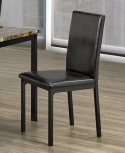 (3200 ESPRESSO- 2 PACK)- LEATHER DINING CHAIRS