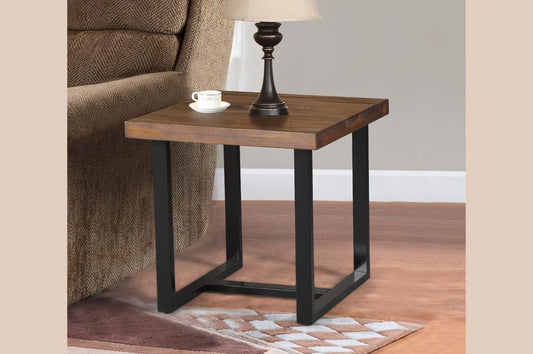 (5037 WALNUT) - WOOD ACCENT TABLE
