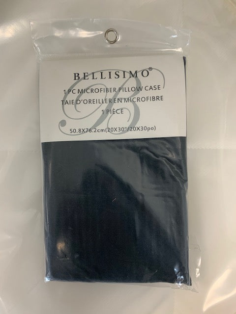 STANDARD SIZE- (BLACK)- PILLOW COVER