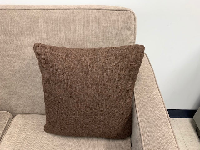 (1515 STALLION CHOCOLATE)- CANADIAN MADE- TOSS CUSHION