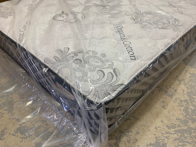 TWIN (SINGLE) SIZE- (HIGH DENSITY VERY HARD REVERSIBLE)- 8" THICK- CANADIAN MADE FOAM MATTRESS