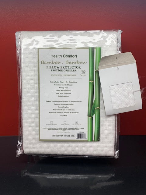 KING SIZE- (HEALTH COMFORT BAMOO)- WATERPROOF PILLOW PROTECTOR