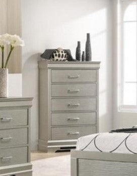 (JEWEL CHAMPAGNE- 5)- WOOD- CHEST