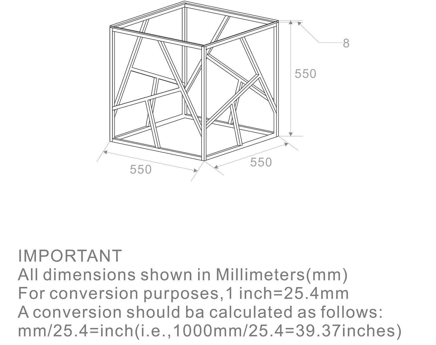 (JUNIPER CHROME)- GLASS ACCENT TABLE- INVENTORY CLEARANCE