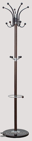 (MASON BROWN)- COAT RACK- FLOOR MODEL CLEARANCE