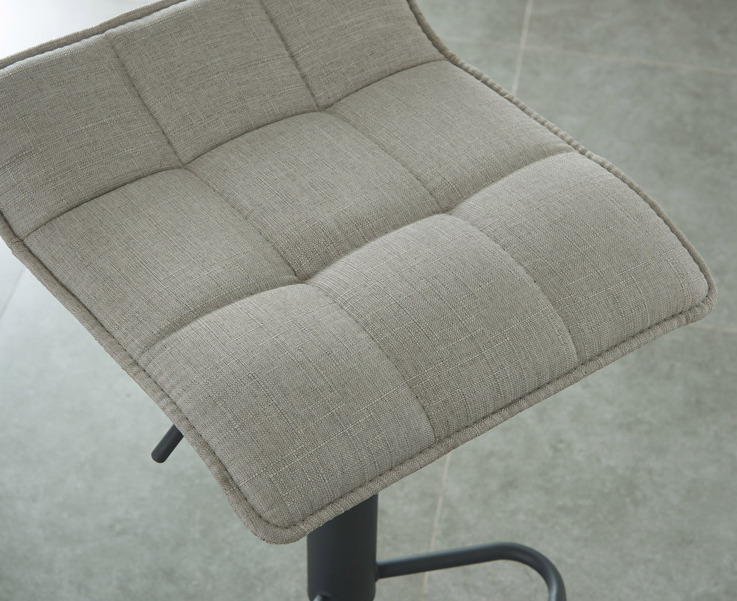 (PLUTO DISCO BEIGE)- FABRIC- BAR STOOL- INVENTORY CLEARANCE