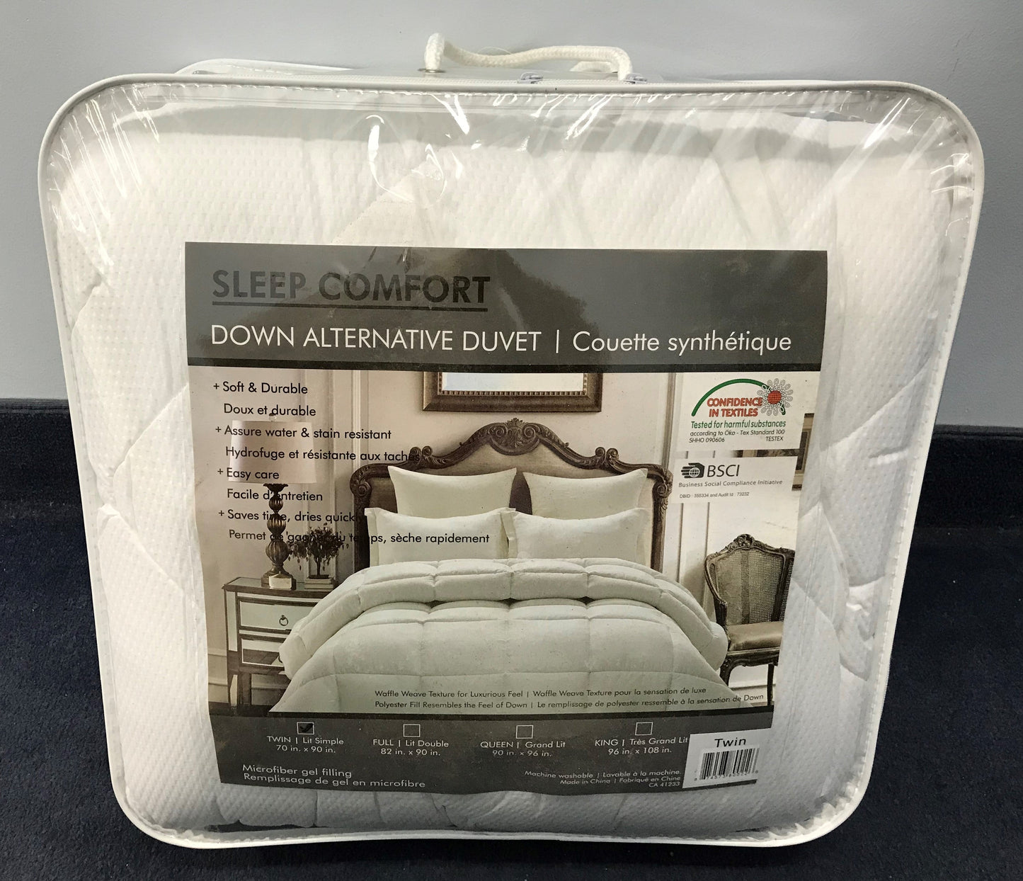 KING SIZE- (SLEEP COMFORT)- DUVET