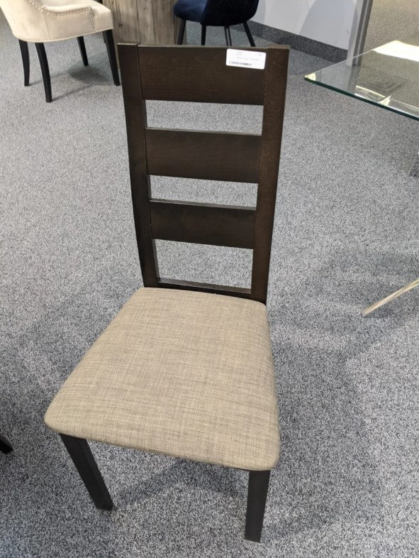 (PATRIC ESPRESSO- 2 PACK)- WOOD DINING CHAIRS- OUT OF STOCK UNTIL FEBRUARY 13, 2026