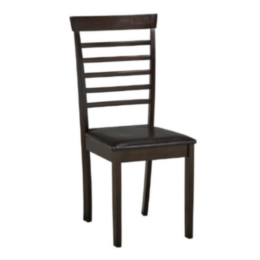 (1011 ESPRESSO- 2 pack)- WOOD DINING CHAIRS