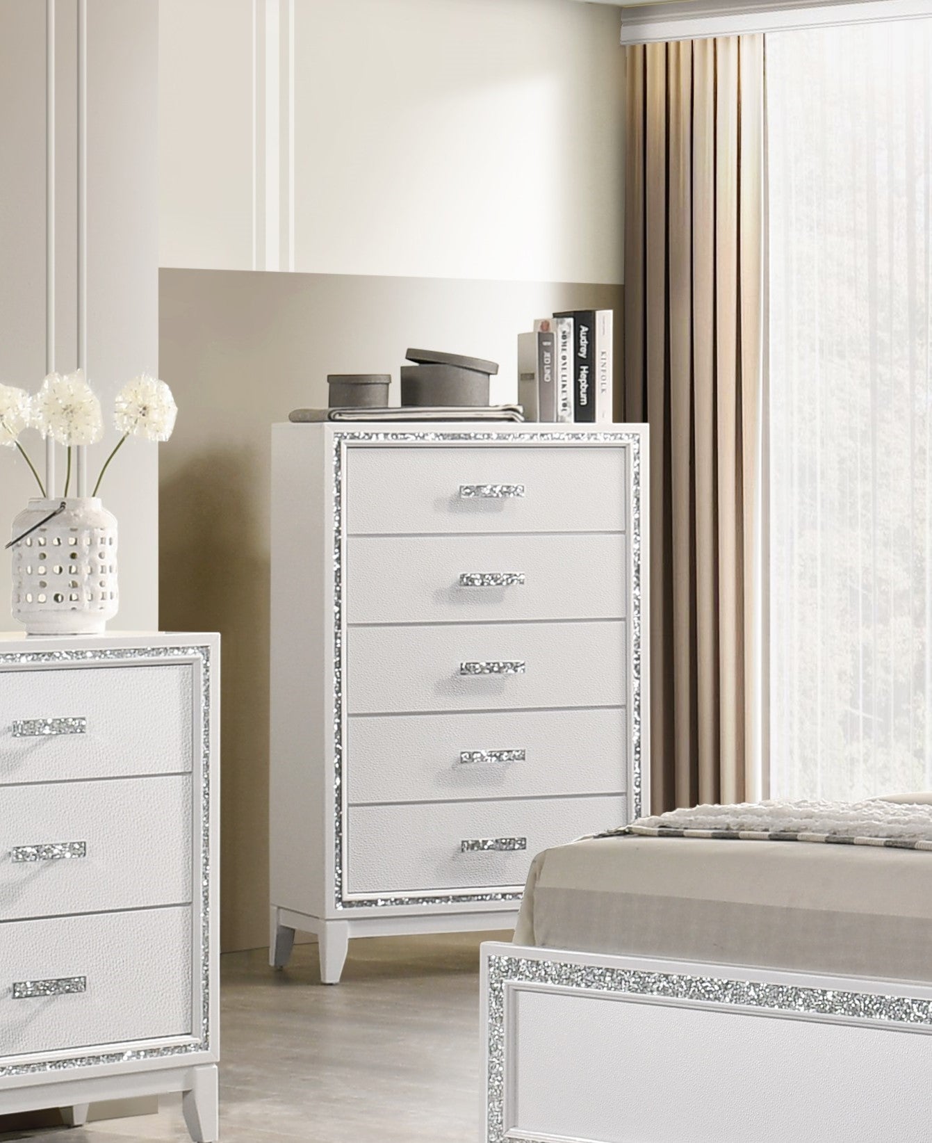 PEARL WHITE 5 WOOD CHEST TEXT OR WHATSAPP 416 319 8851 FOR STOCK pearl-white-5-wood-chest-text-or-whatsapp-416-319-8851-for-stock