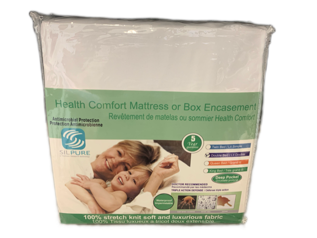 TWIN (SINGLE) SIZE- (SILPURE WATERPROOF)- BED BUG COVER