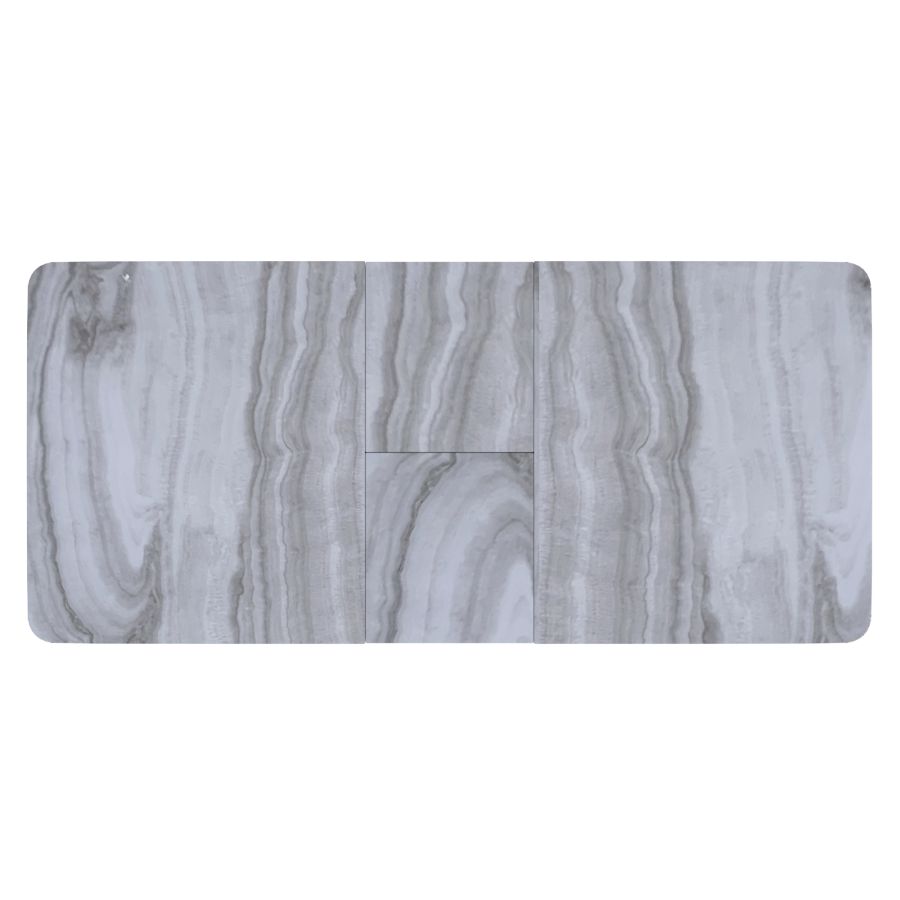 (GAVIN BLACK- 1)- 63" LONG- EXTENSION WOOD DINING TABLE