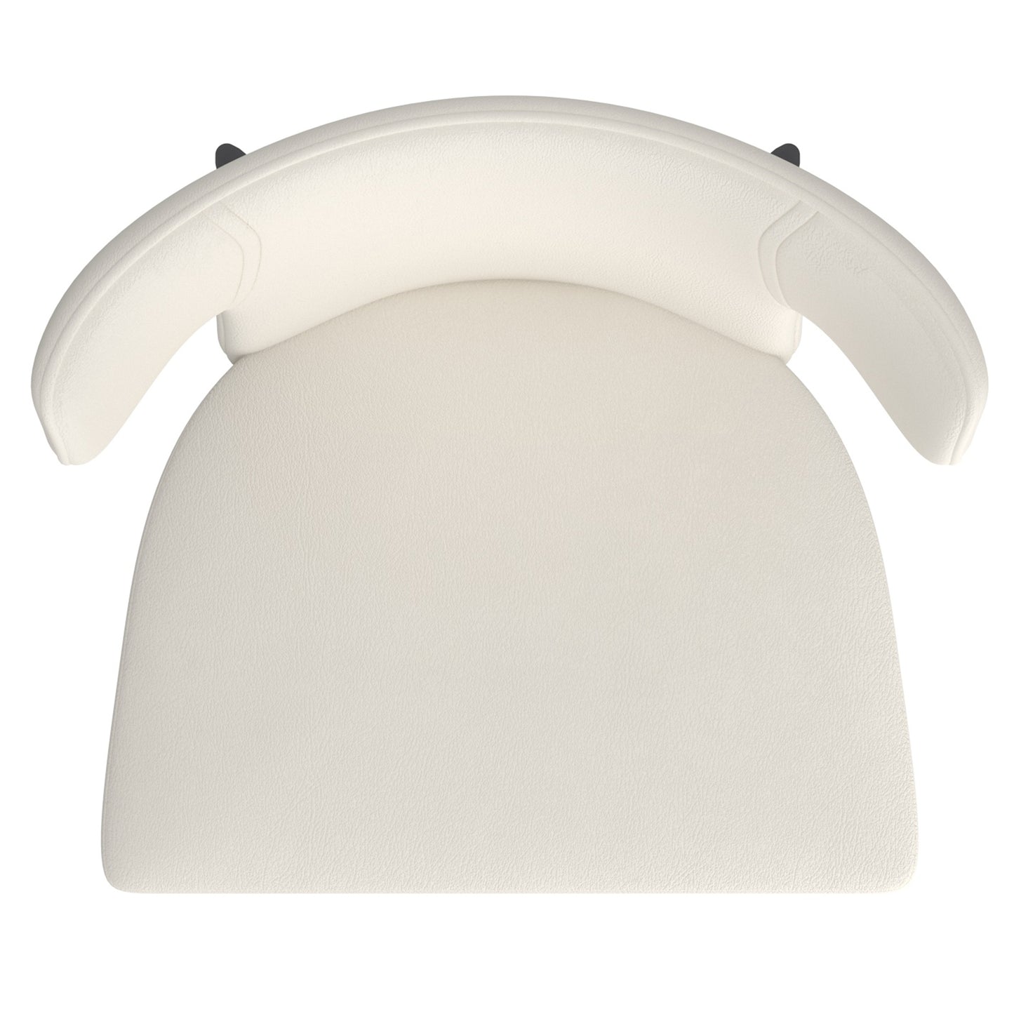 (OLIS BEIGE- 2 PACK)- LEATHER DINING CHAIRS