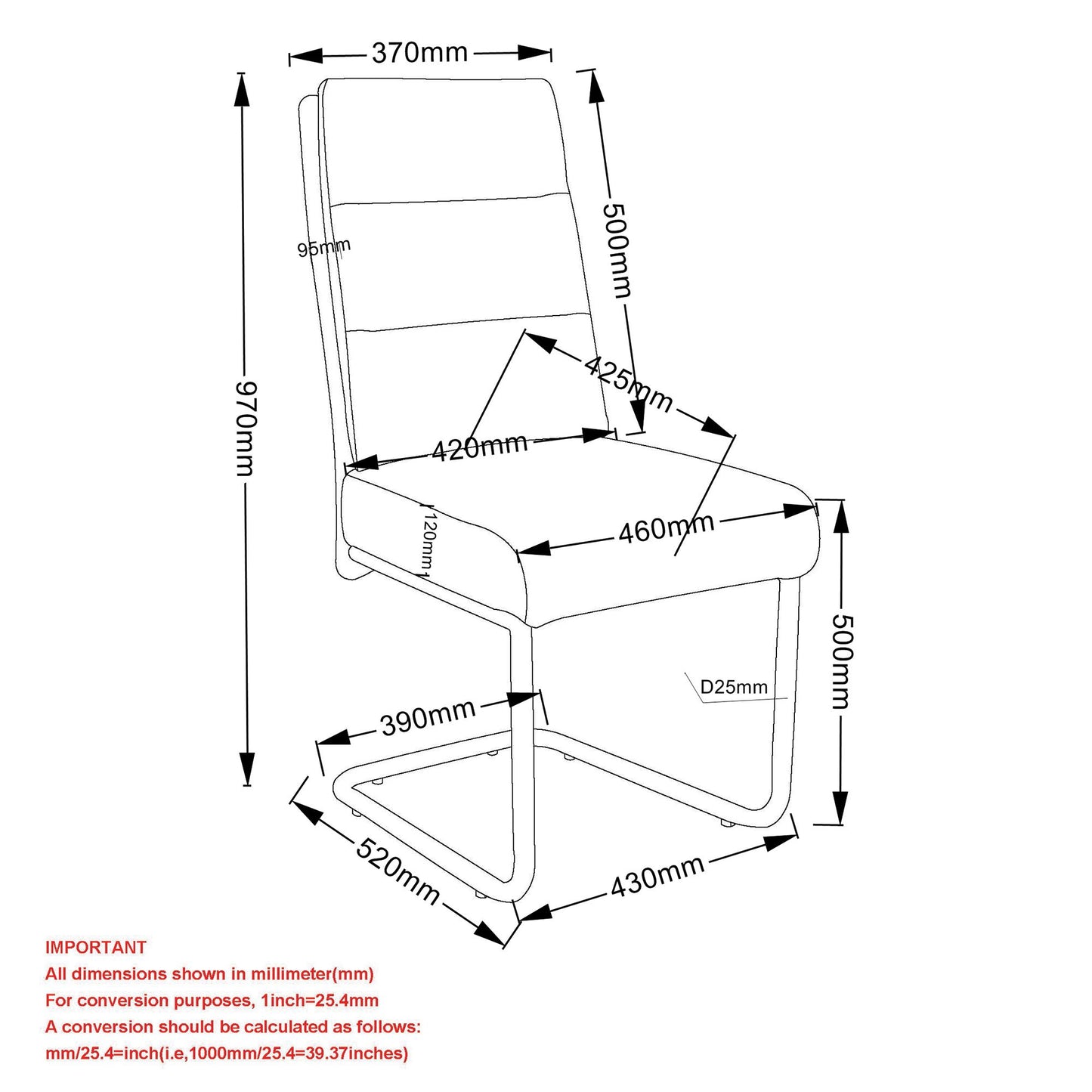 (BRODI BEIGE- 2 PACK)- CHENNILLE FABRIC DINING CHAIRS