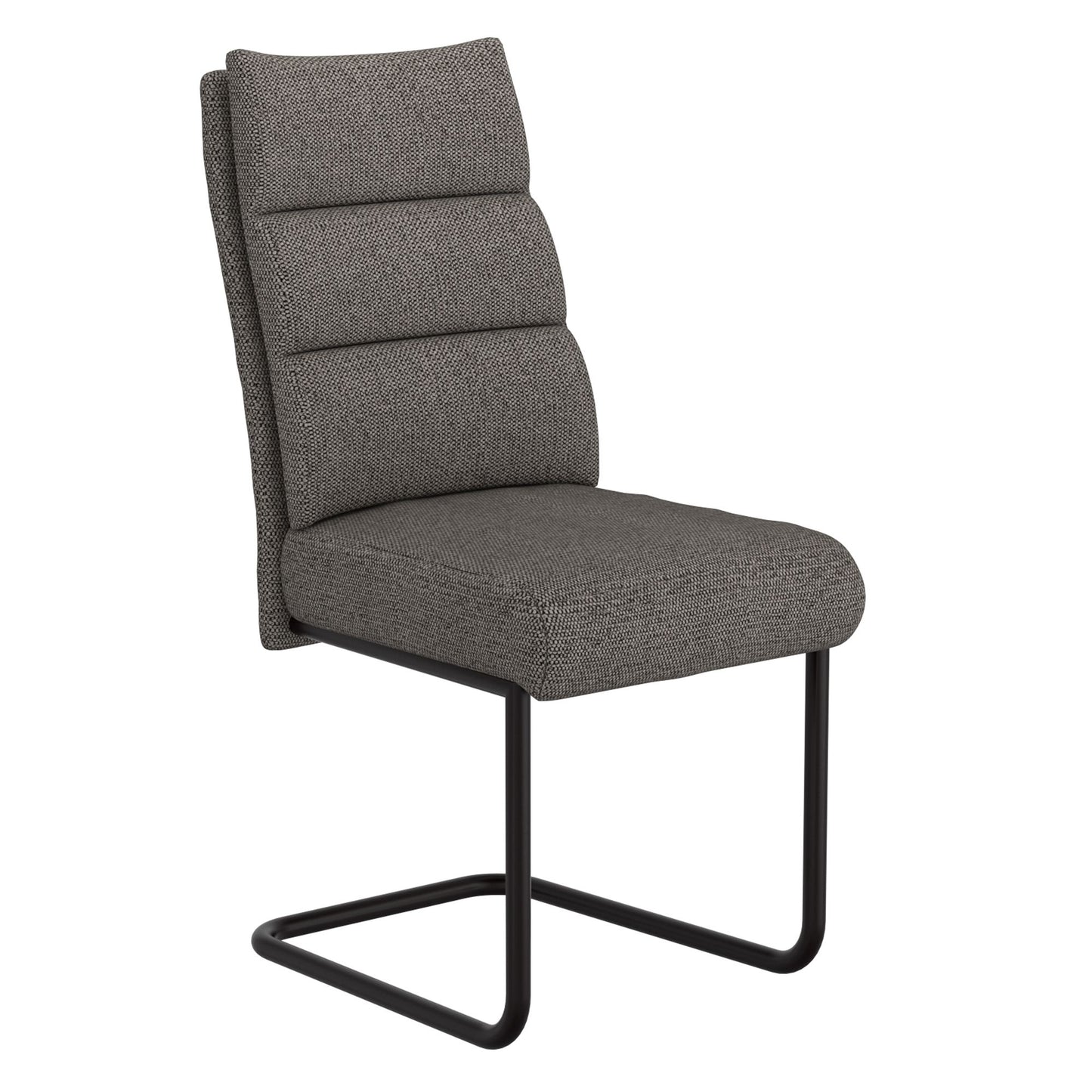 (BRODI CHARCOAL- 2 PACK)- FABRIC DINING CHAIRS
