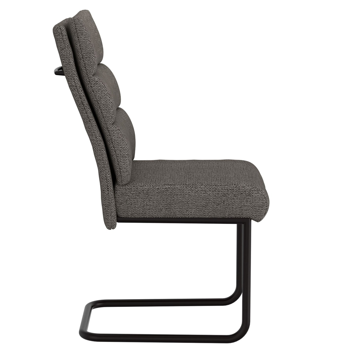 (BRODI CHARCOAL- 2 PACK)- FABRIC DINING CHAIRS
