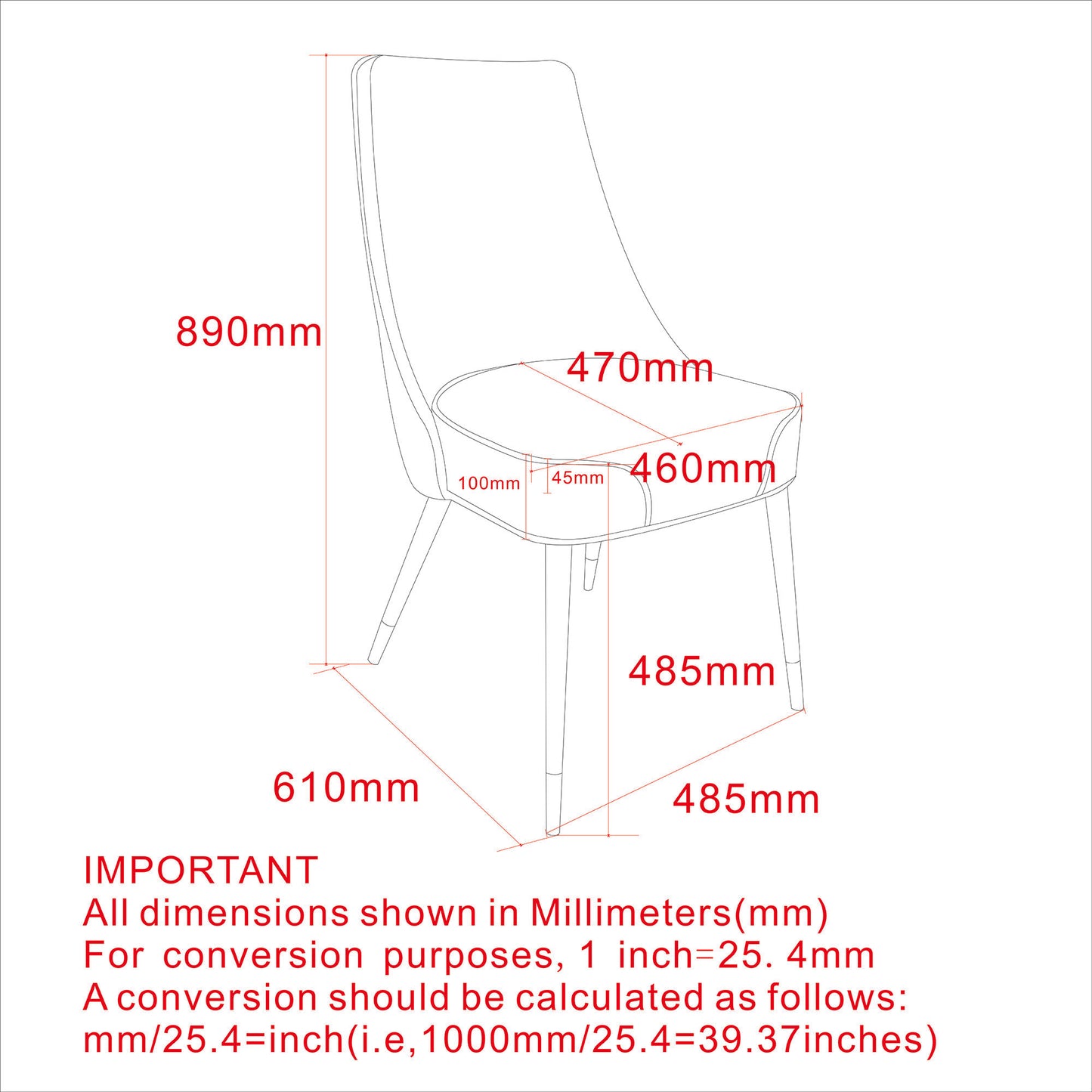 (KODA BEIGE- 2 PACK)- LEATHER DINING CHAIRS