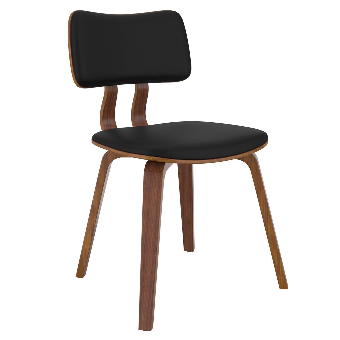 (ZUNI BLACK)- LEATHER DINING CHAIR