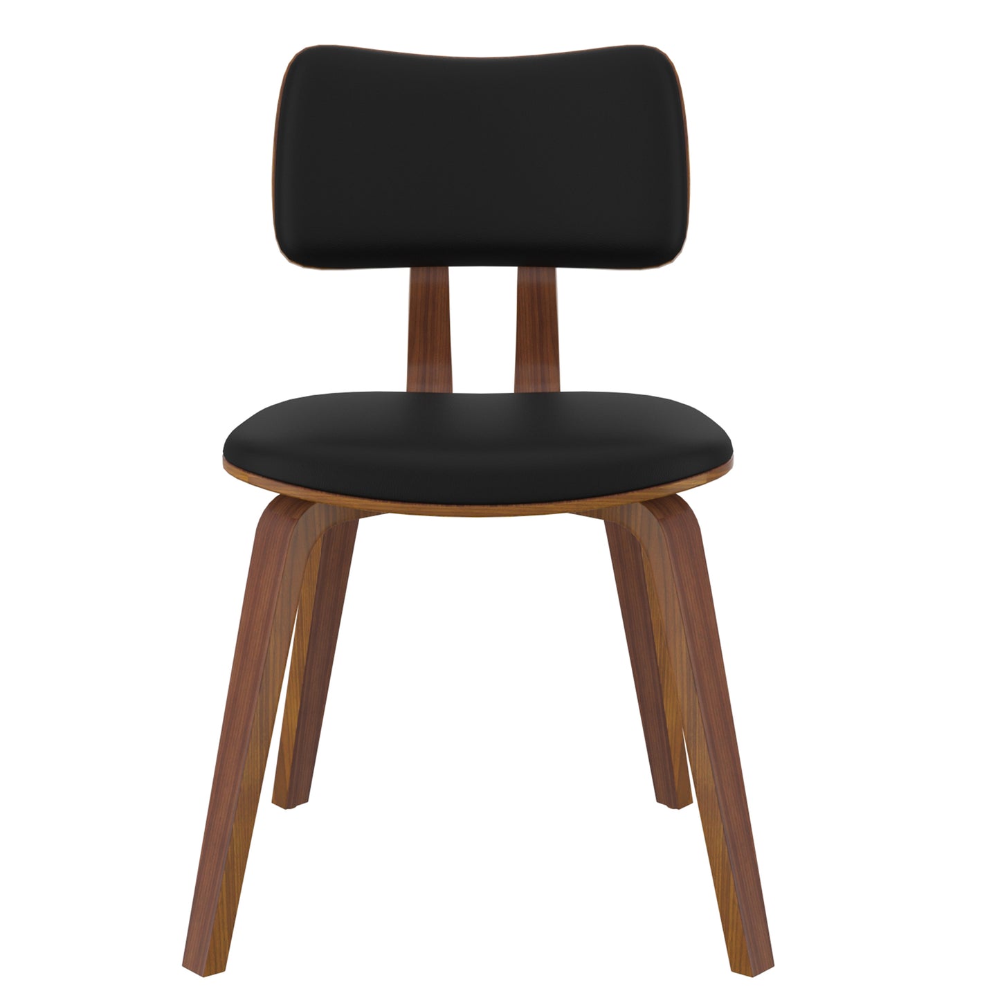 (ZUNI BLACK)- LEATHER DINING CHAIR