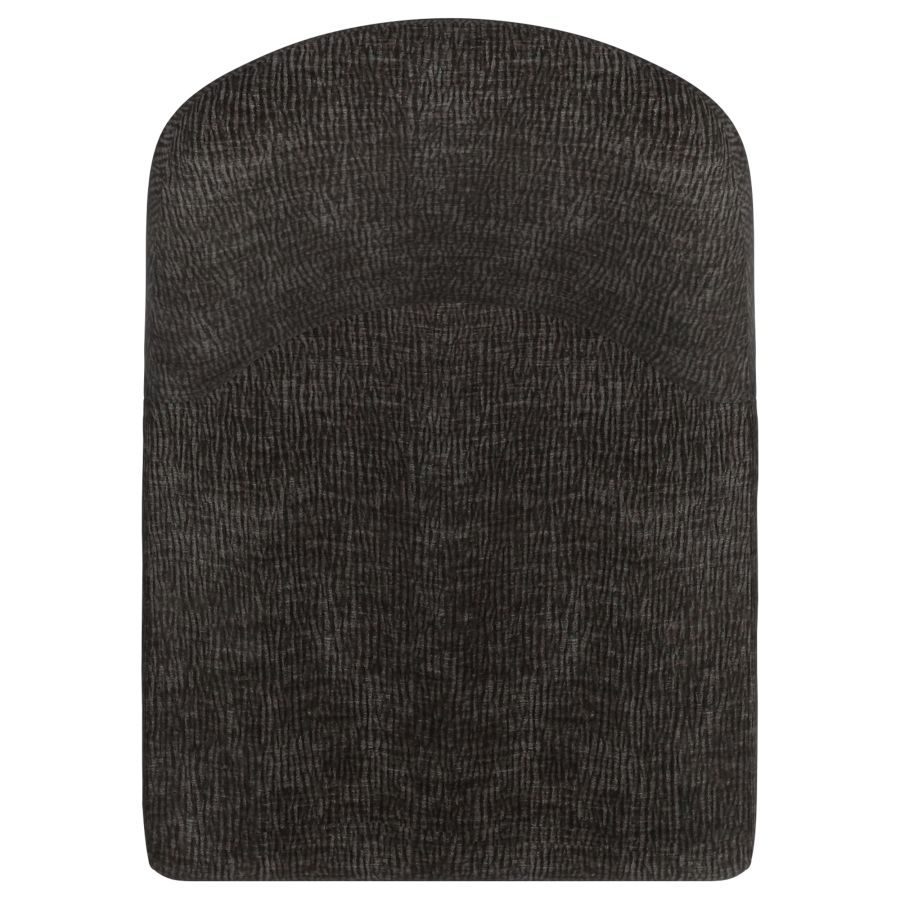 (DARIO CHARCOAL- 2 PACK)- FABRIC- FIXED HEIGHT COUNTER STOOLS