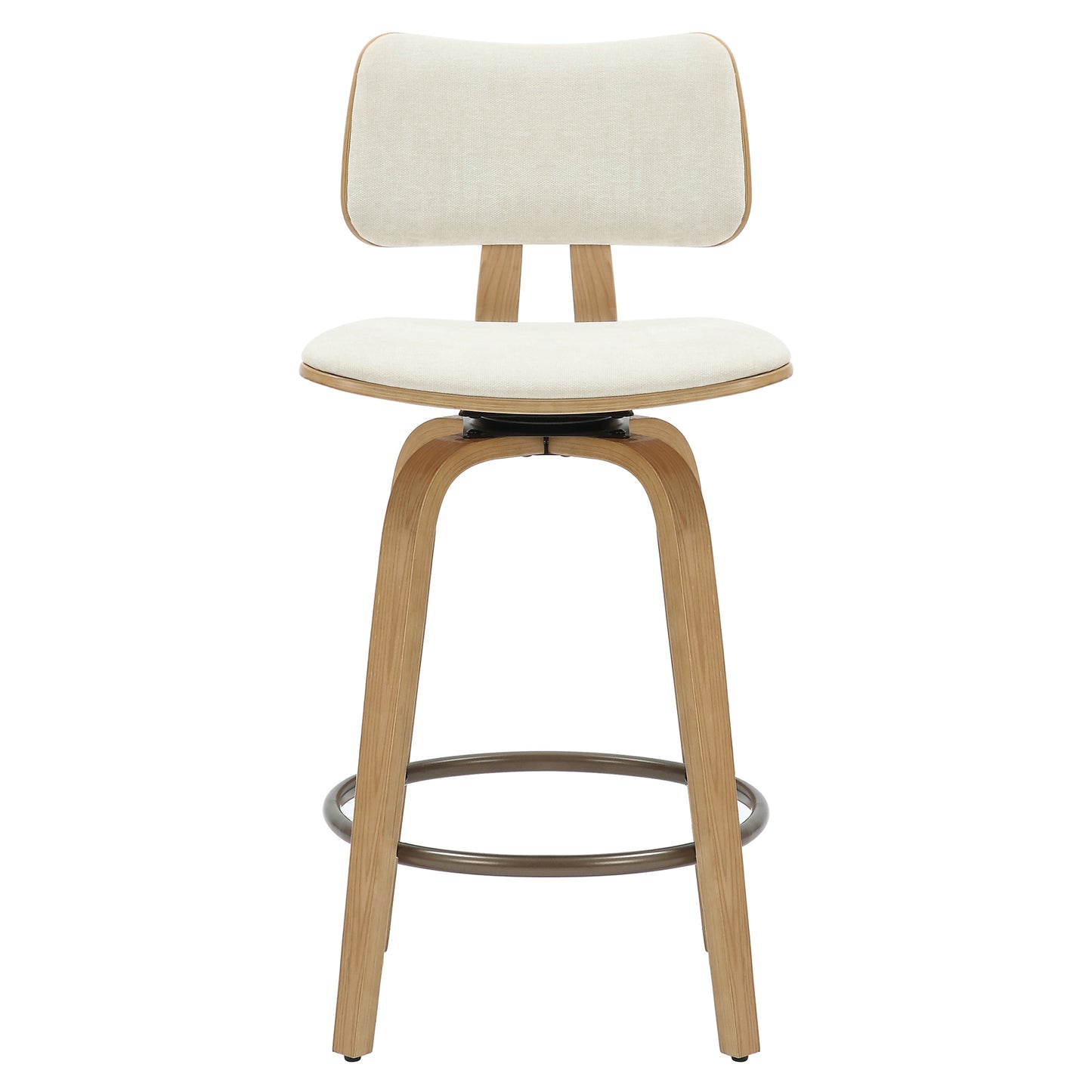(ZUNI BEIGE)- FABRIC COUNTER STOOL