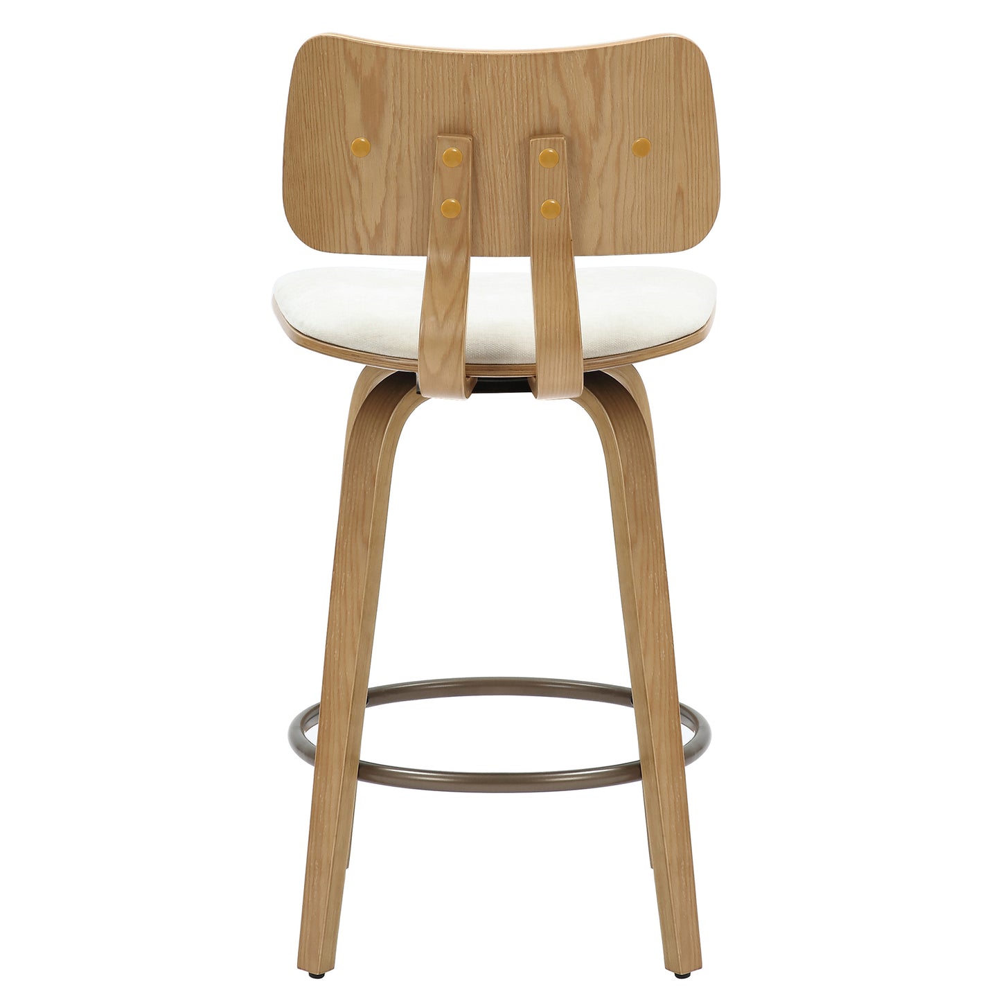 (ZUNI BEIGE)- FABRIC COUNTER STOOL