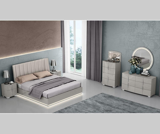 KING SIZE- (CHRISLEY GREY- 8 PC.)- BEDROOM SET- TEXT OR WHATSAPP 416 319 8851 FOR STOCK AVAILABILITY BEFORE PAYING