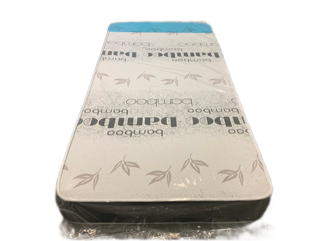 TWIN (SINGLE) SIZE- (8.5" THICK- BAMBOO FABRIC)- FIRM CANADIAN MADE FIRM MATTRESS