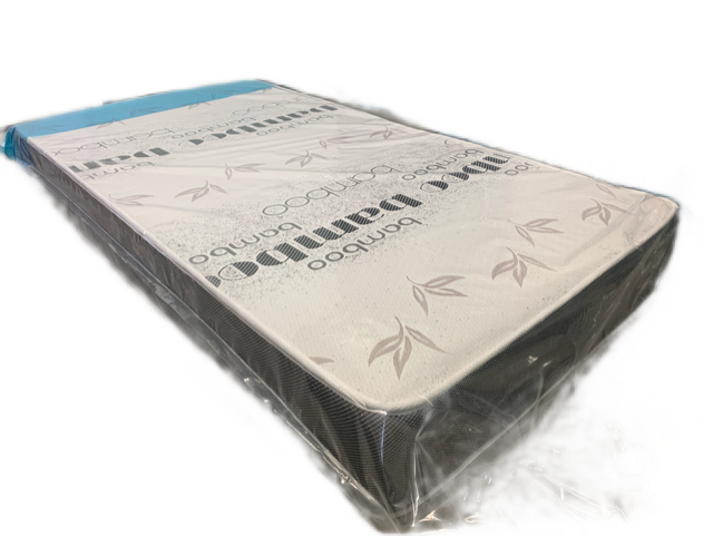 TWIN (SINGLE) SIZE- (8.5" THICK- BAMBOO FABRIC)- FIRM CANADIAN MADE FIRM MATTRESS