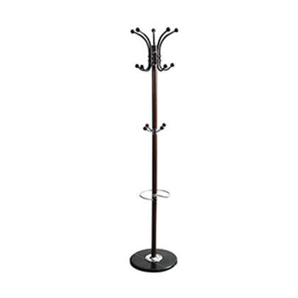 (4001 BROWN)- COAT RACK- INVENTORY CLEARANCE