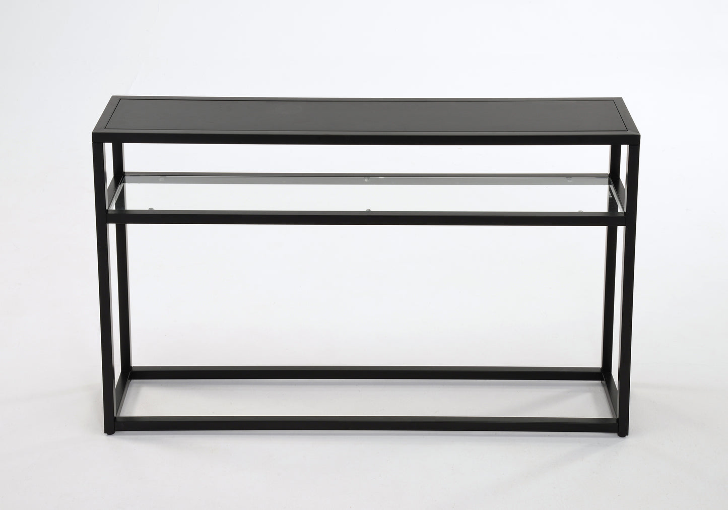 (QUINN BLACK)- WOOD CONSOLE TABLE