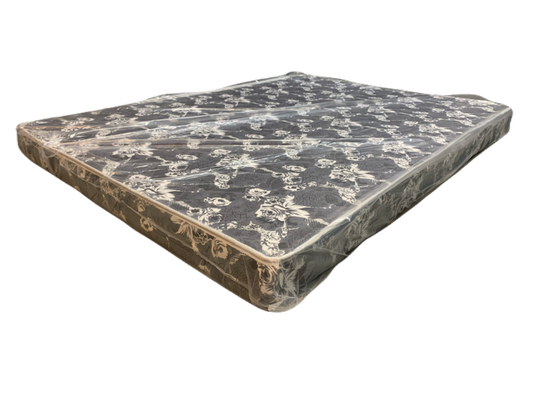 KING SIZE- (GREY PRINT)- 5" THICK- FOAM MATTRESS- INVENTORY CLEARANCE