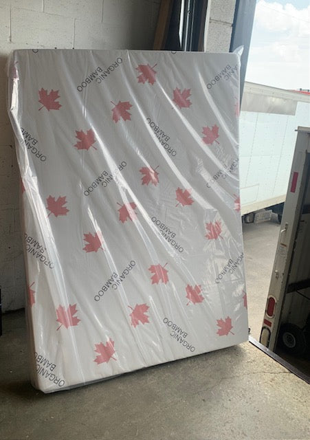 QUEEN SIZE- (MAYOR BAMBOO)- 6.5" THICK CANADIAN MADE FOAM MATTRESS