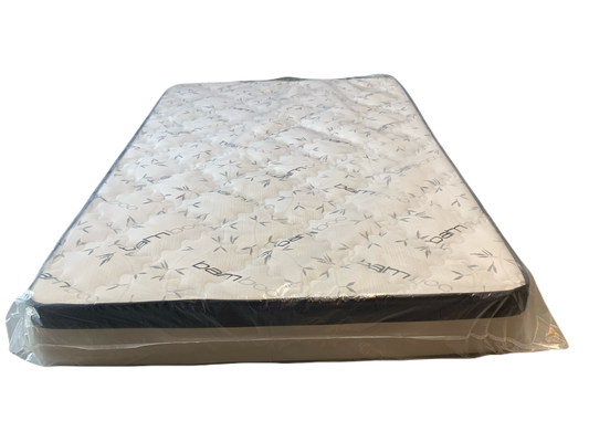 DOUBLE (FULL) SIZE- (9.5" THICK- HD FIRM)- QUILTED TOP FOAM MATTRESS