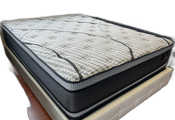QUEEN SIZE- (WINTON)- 13" THICK- BOTH SIDED PILLOW TOP- POCKET COIL MATTRESS