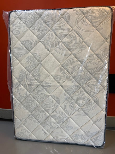 DOUBLE (FULL) SIZE- (RESTFUL)- 6" THICK- QUILTED TOP- MEDIUM FIRM CANADIAN MADE FOAM MATTRESS