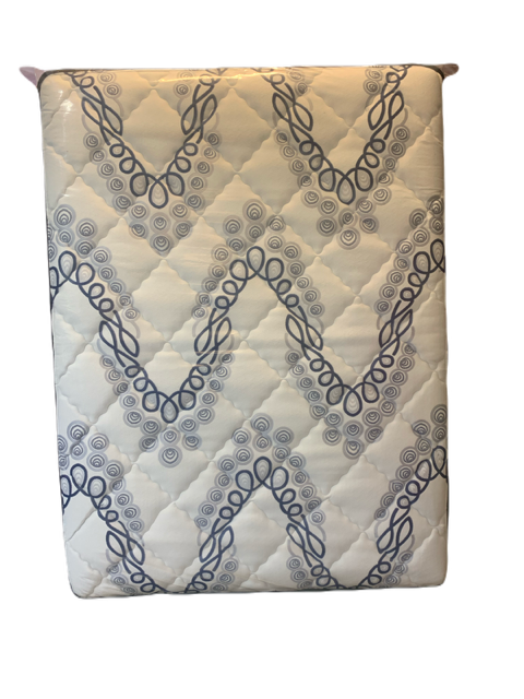 QUEEN SIZE- (CLOUD)- 11" THICK- EURO PILLOW TOP- MEDIUM FIRM- FOAM ENCASED- CANADIAN MADE POCKET COIL MATTRESS
