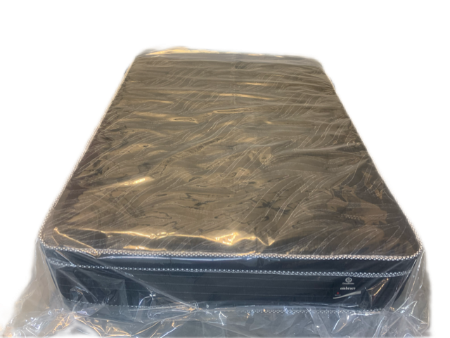 KING SIZE- (EMBRACE FIRM)- 13" THICK- FOAM ENCASED- EURO PILLOW TOP- POCKET COIL- CANADIAN MADE MATTRESS