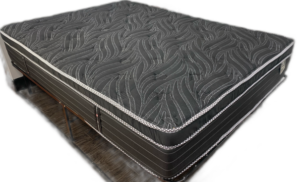 KING SIZE- (EMBRACE FIRM)- 13" THICK- FOAM ENCASED- EURO PILLOW TOP- POCKET COIL- CANADIAN MADE MATTRESS