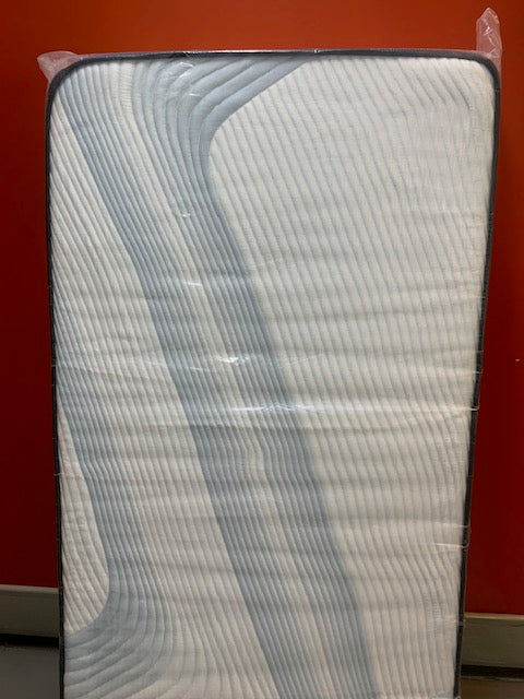 TWIN (SINGLE) SIZE- (SOMNUS)- 10.5" THICK- MEDIUM FIRM- CANADIAN MADE MEMORY FOAM MATTRESS